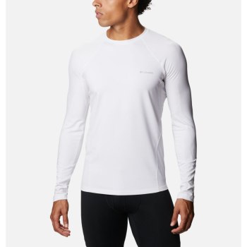 Pánské Mikiny Columbia Midweight Stretch Baselayer Long Sleeve Bílé MYFJOH540